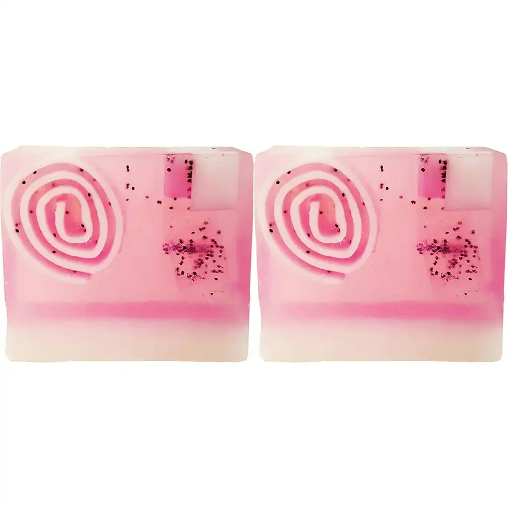 2PK Bomb Cosmetics Heard it Through the Grapefruit Soap Slice Bar Body Fragrance