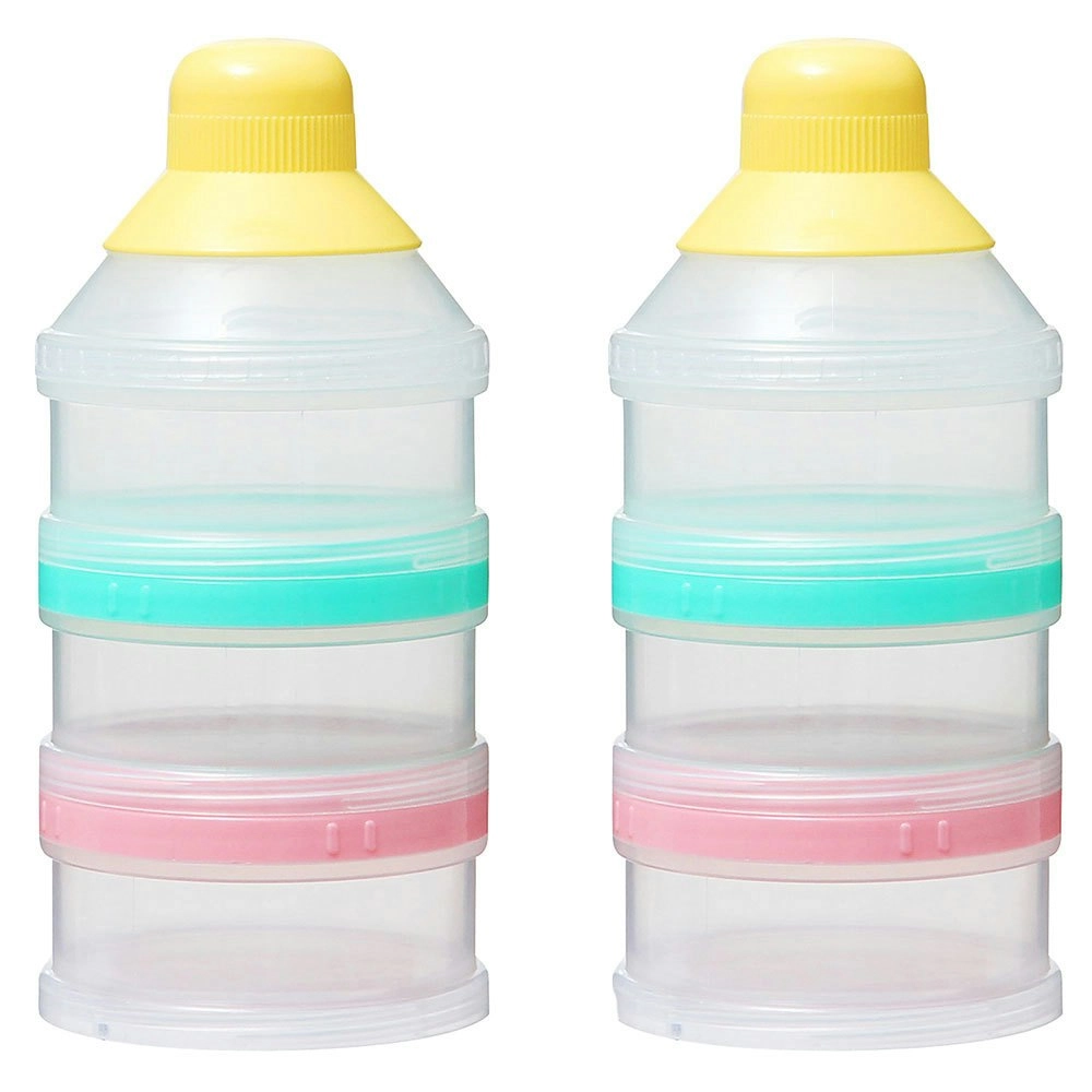 PIGEON 6 Tier Powder Milk/Baby Formula Container/Storage f Bottle/Protein Shaker