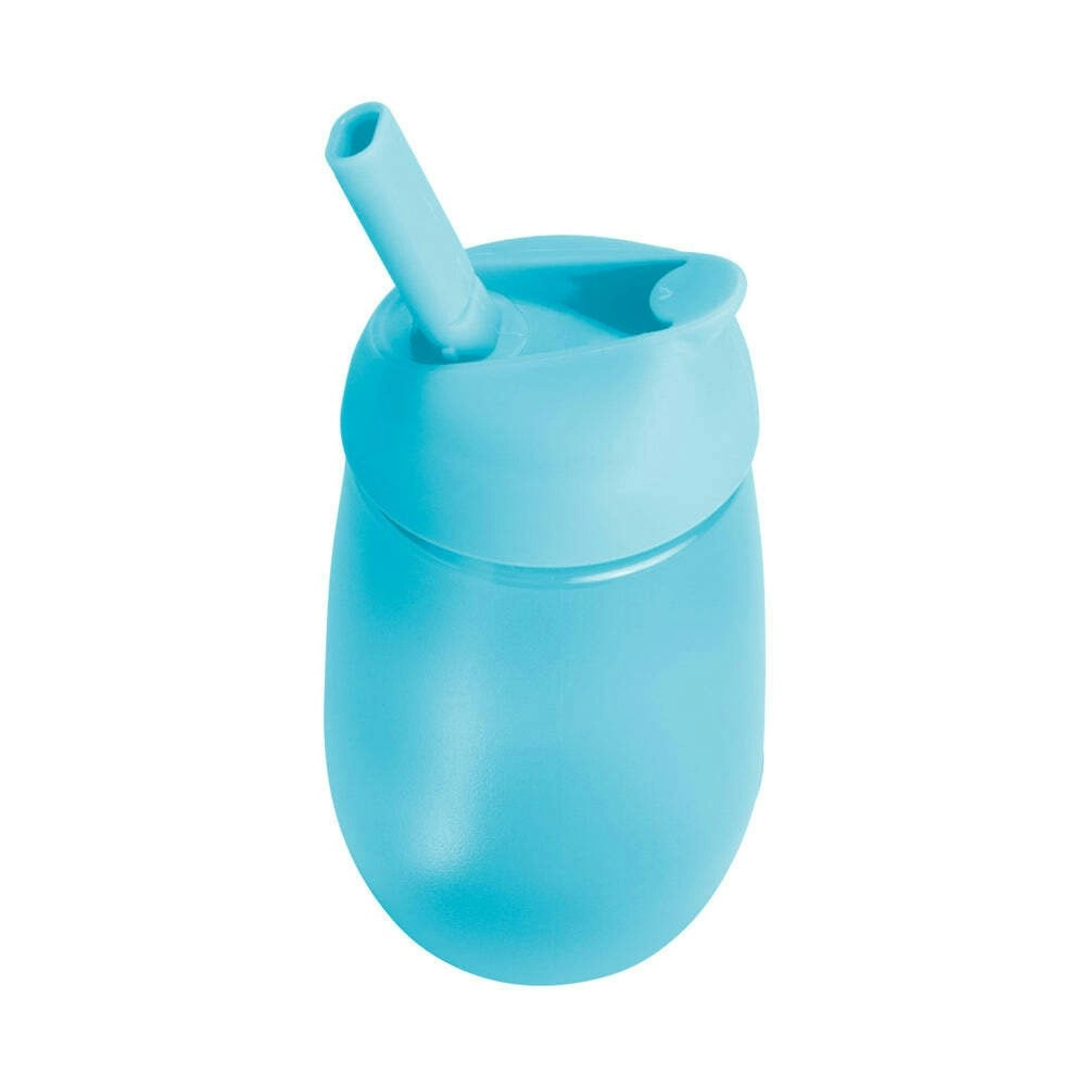 Munchkin 10oz/295ml Simple Clean Straw Anti-Spill Sippy Cup - Blue 12M+