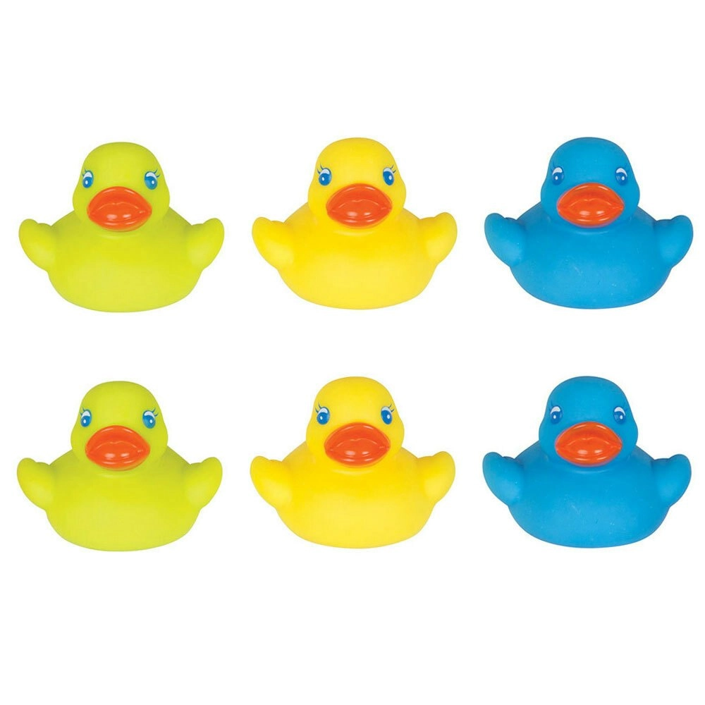 2x Playgro Bright Baby Duckies Baby Bath Time Toy - Fully Sealed - Refresh 6m+