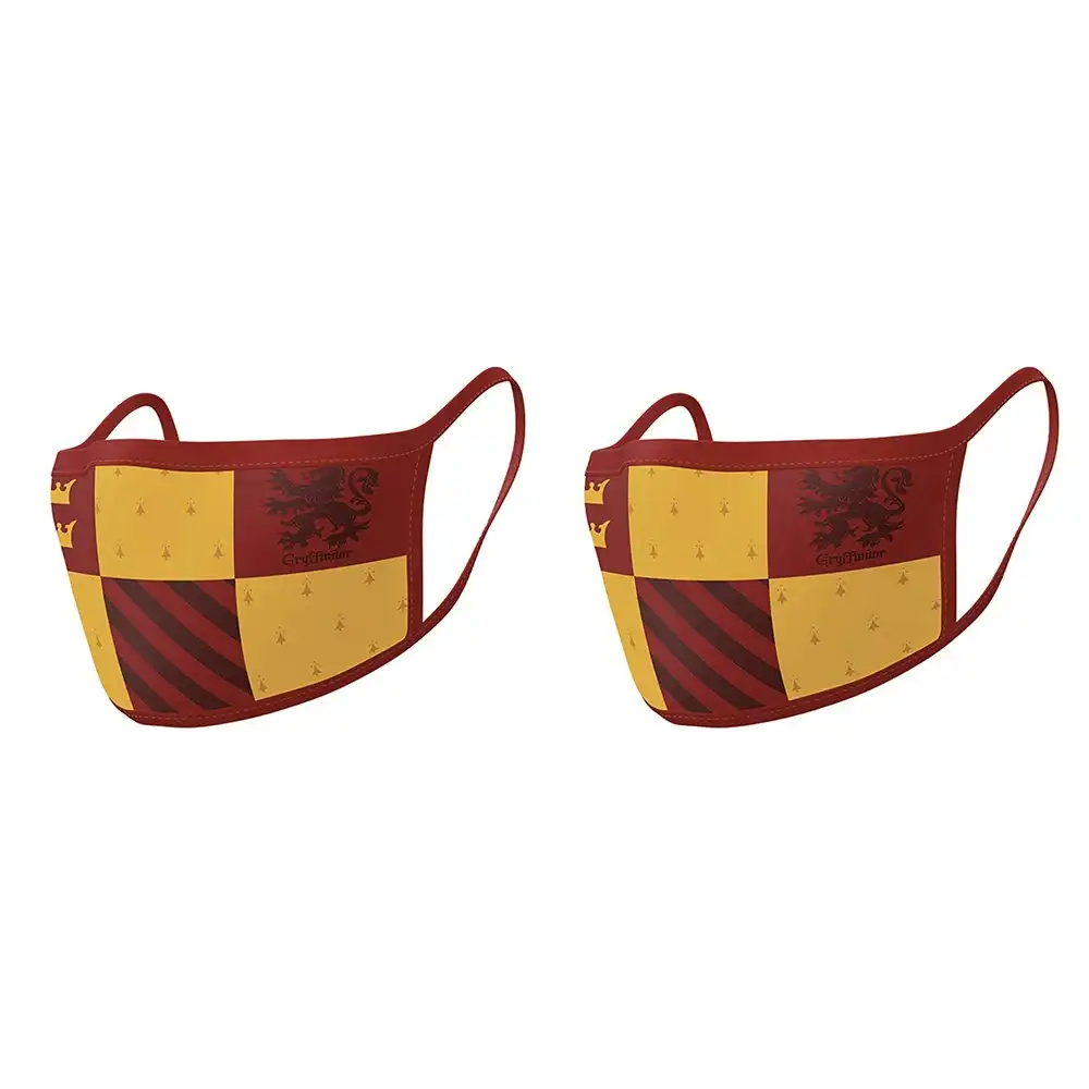 4pc Wizarding World Harry Potter Gryffindor House Reusable Mask/Face Covering