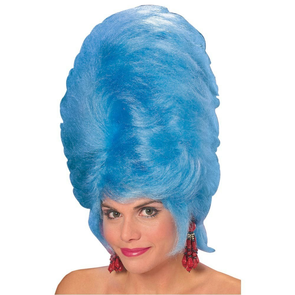 Rubies Bee Hive Wig Faux/Fake Hair Costume Party Cosplay Head Accessory Blue