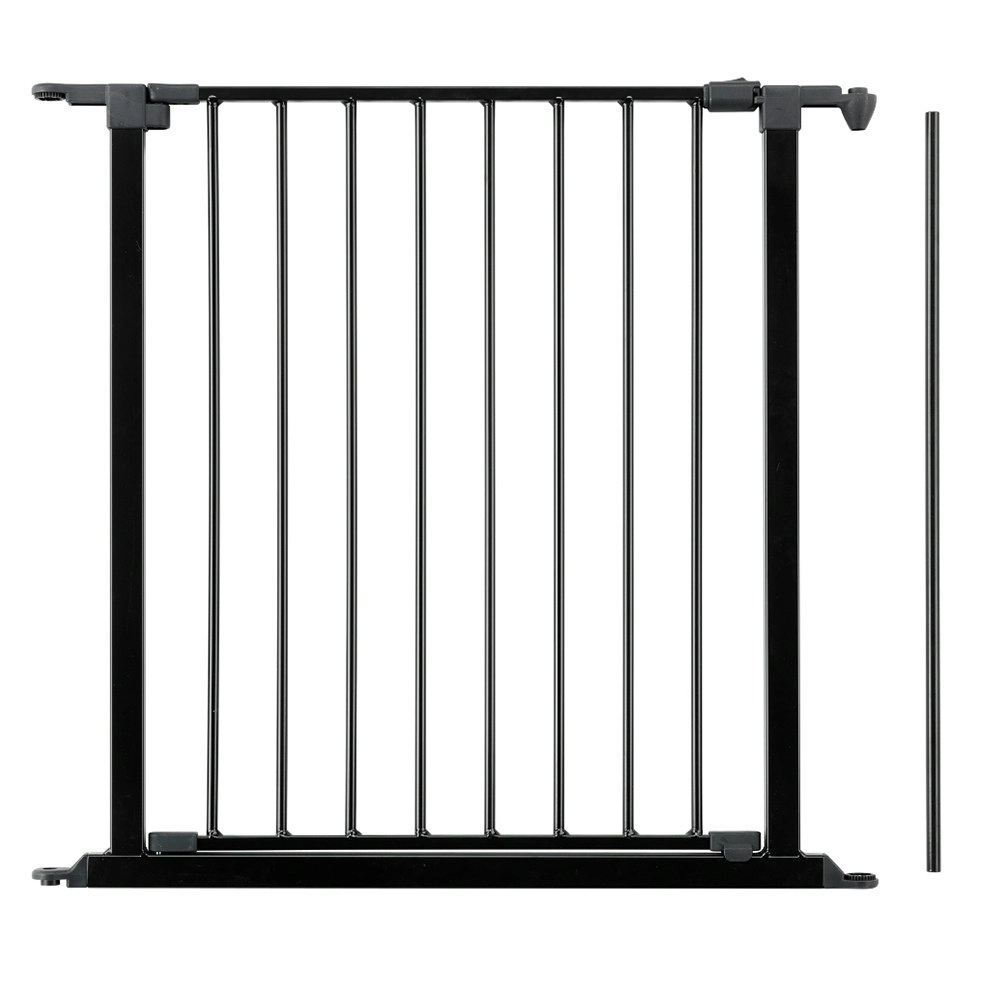 DogSpace Door 70.5x71.3cm For Max Safety Security Barrier/Gate Dog/Pet Black