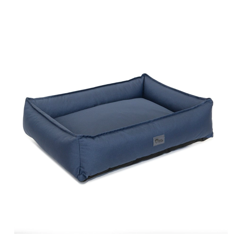 Superior Pet Goods Ripstop Durable Dog Lounger/Bed Bondi Blue Mini 67x44x23cm