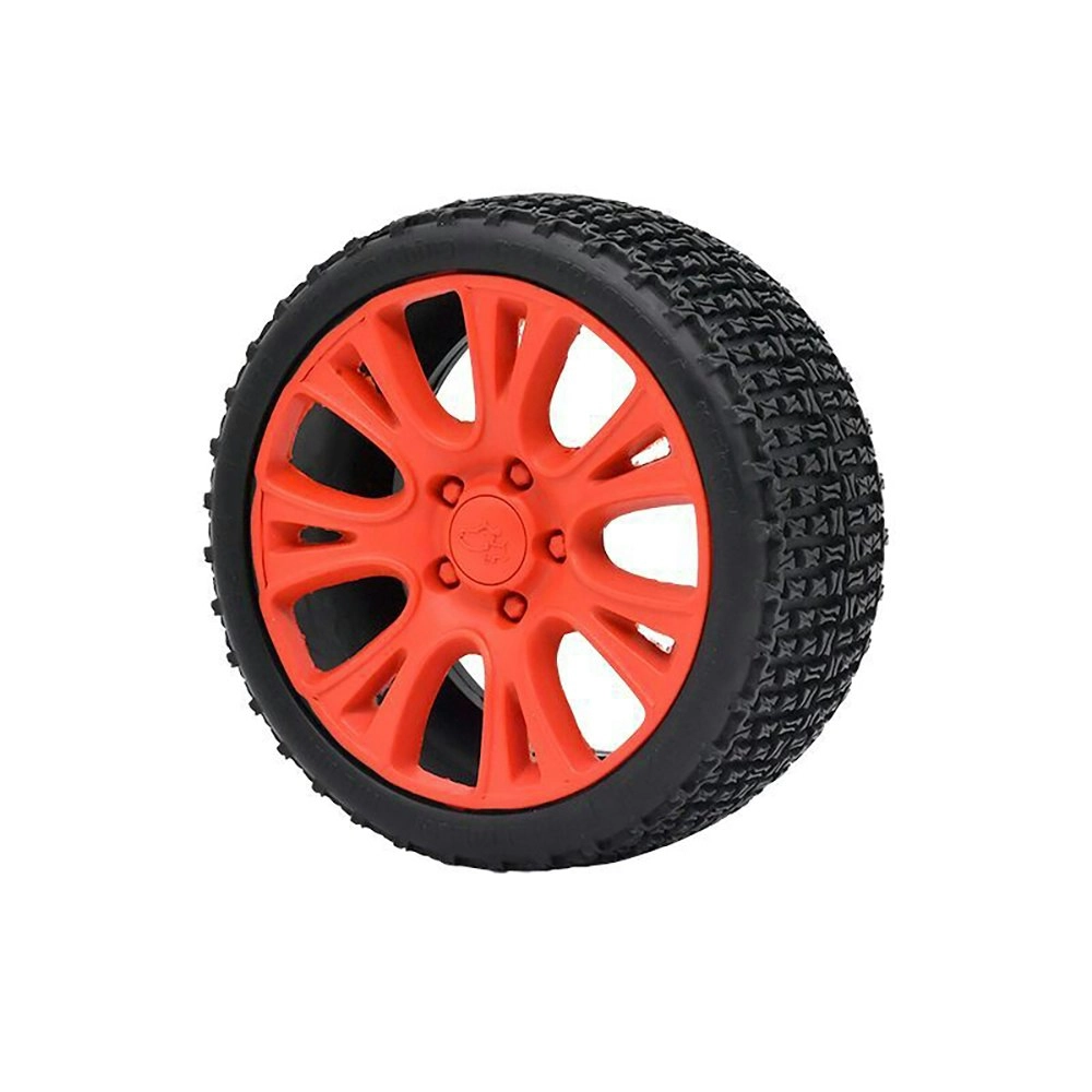 Petopia Ultra Tough 12cm Rubber Crazy Tyre Dog Toy Chew Treat Play Small Red