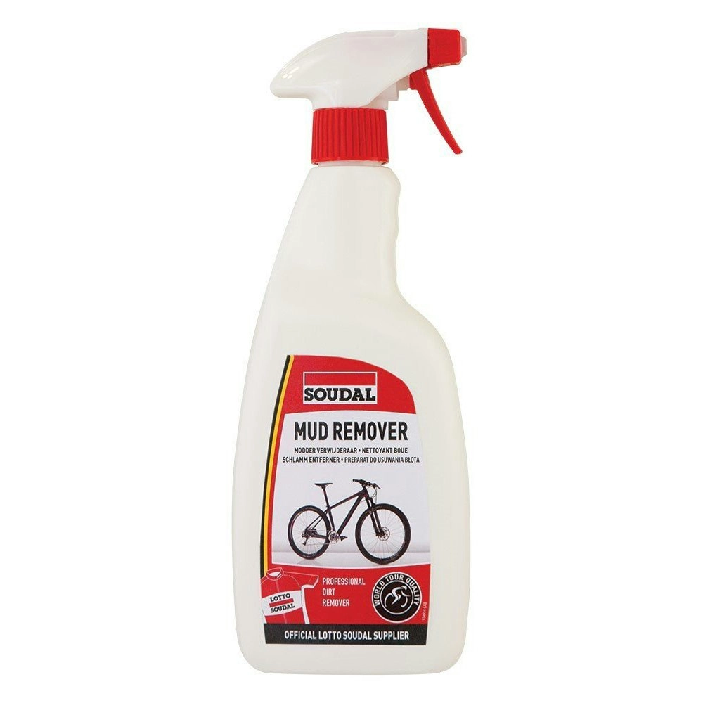 Soudal Bike/Bicycle Tyre/Saddle Mud/Dirt Remover Cleaning Spray Bottle 1L