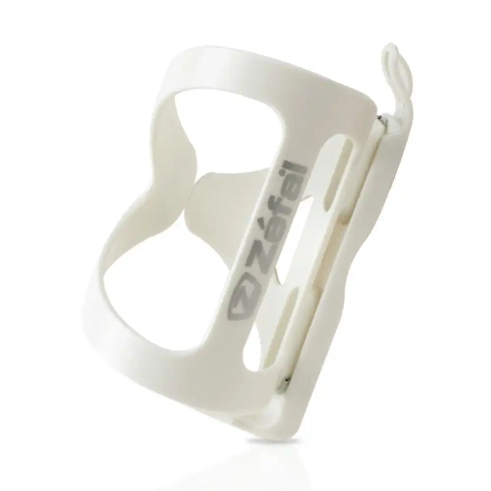 Zefal Wiiz Thermoplastic Resin Bicycle Drink Bottle Cage/Holder White 20cm