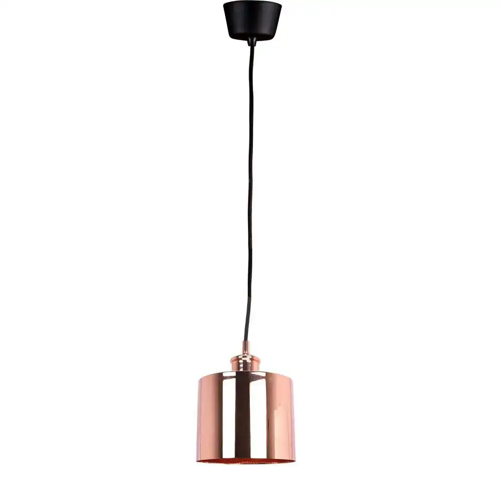 Belle Portofino Brass Ceiling Pendant Light Lamp Decor Small 18cm Shiny Copper