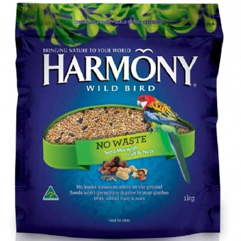 Harmony No Waste Seed Mix 1kg 3pk