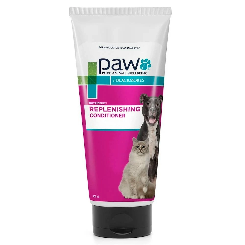 PAW By Blackmores NutriDerm Replenishing Conditioner For Cats and Dogs - 200ml & 500ml