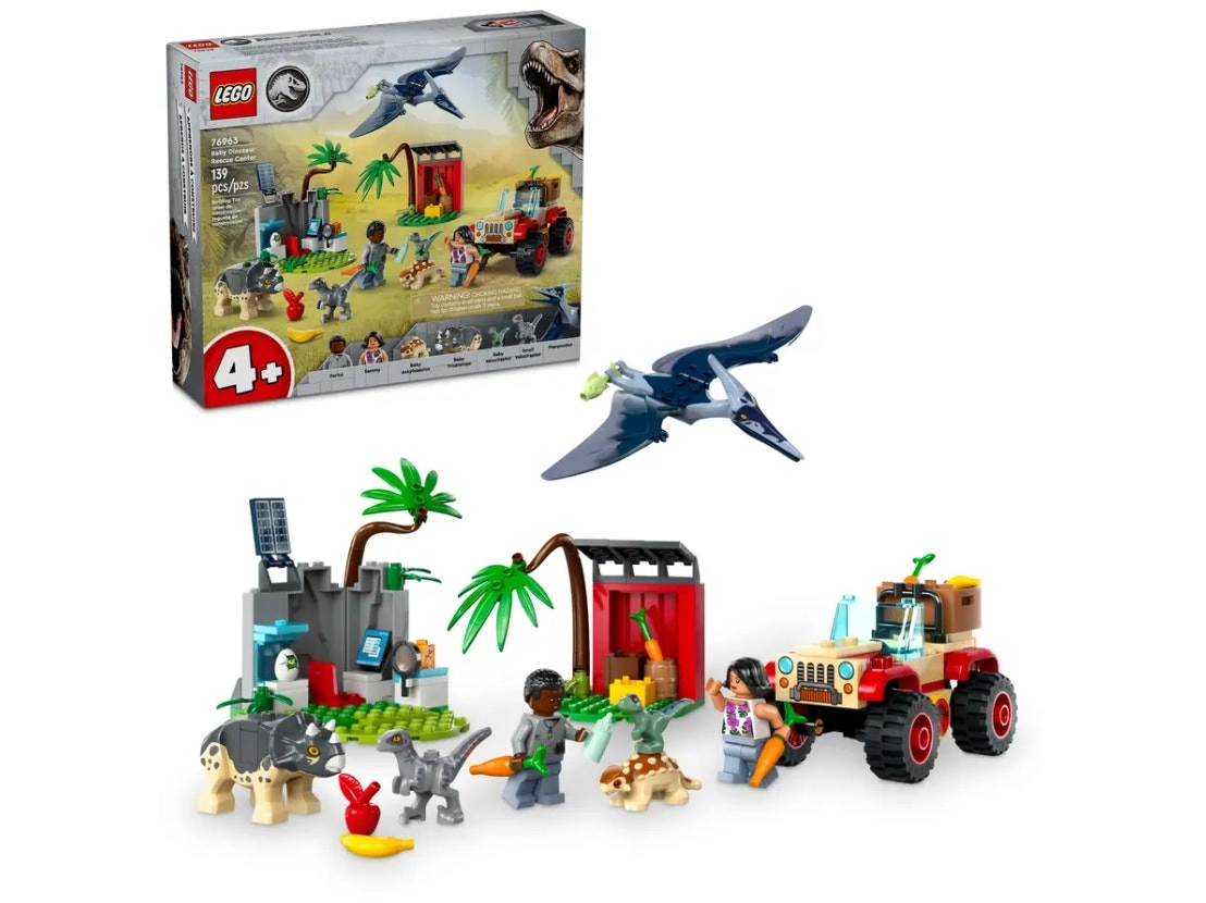 LEGO Jurassic World Baby Dinosaur Rescue Center 76963