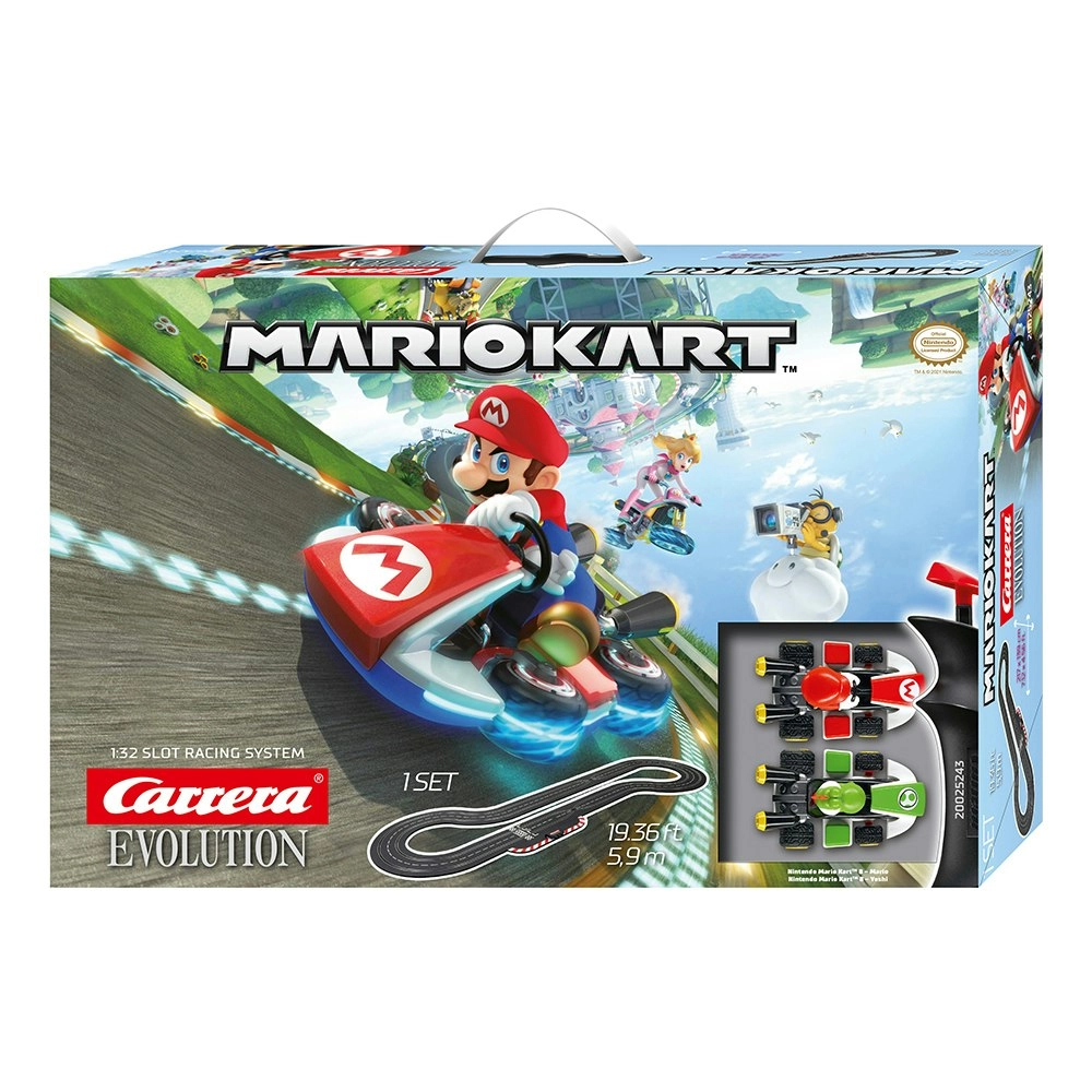 Carrera Evolution Mario Kart 8 Kids/Childrens Slot Racing Track 5.9m Toy Set 8+