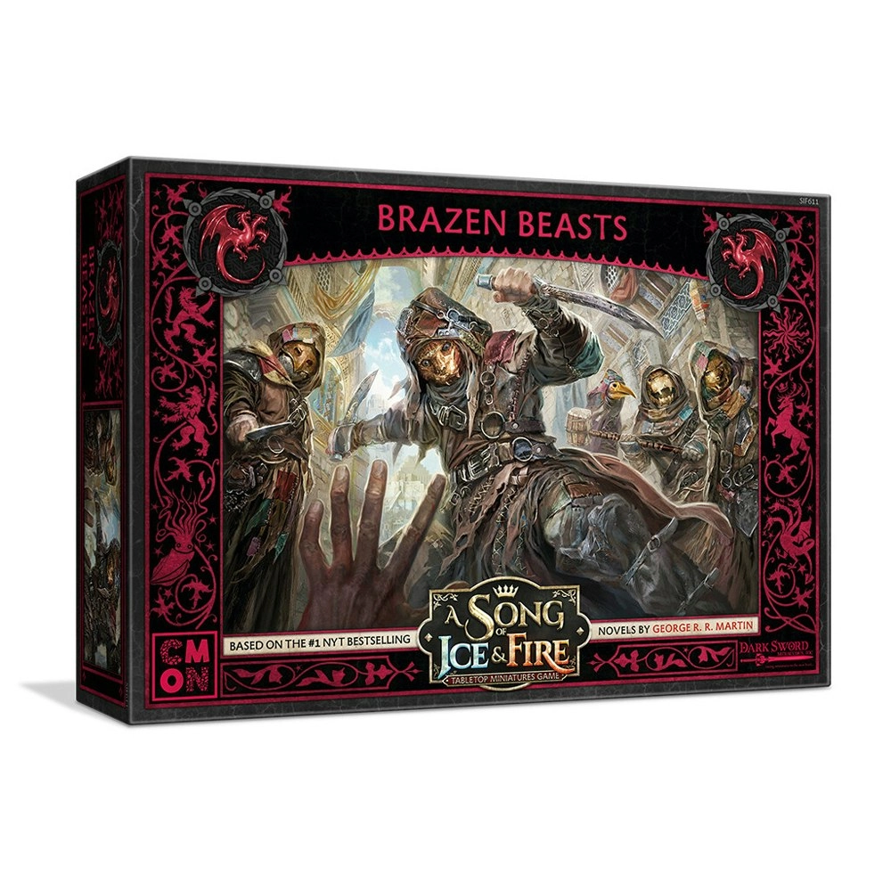 CMON A Song Of Ice & Fire Tabletop Miniatures Game Figure Brazen Beasts 14y+