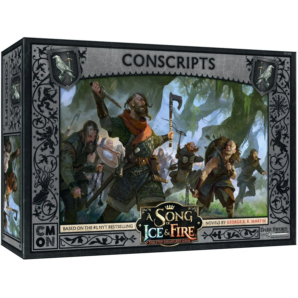 CMON A Song Of Ice & Fire Tabletop Miniatures Game Figure TTRPG Conscripts 14y+