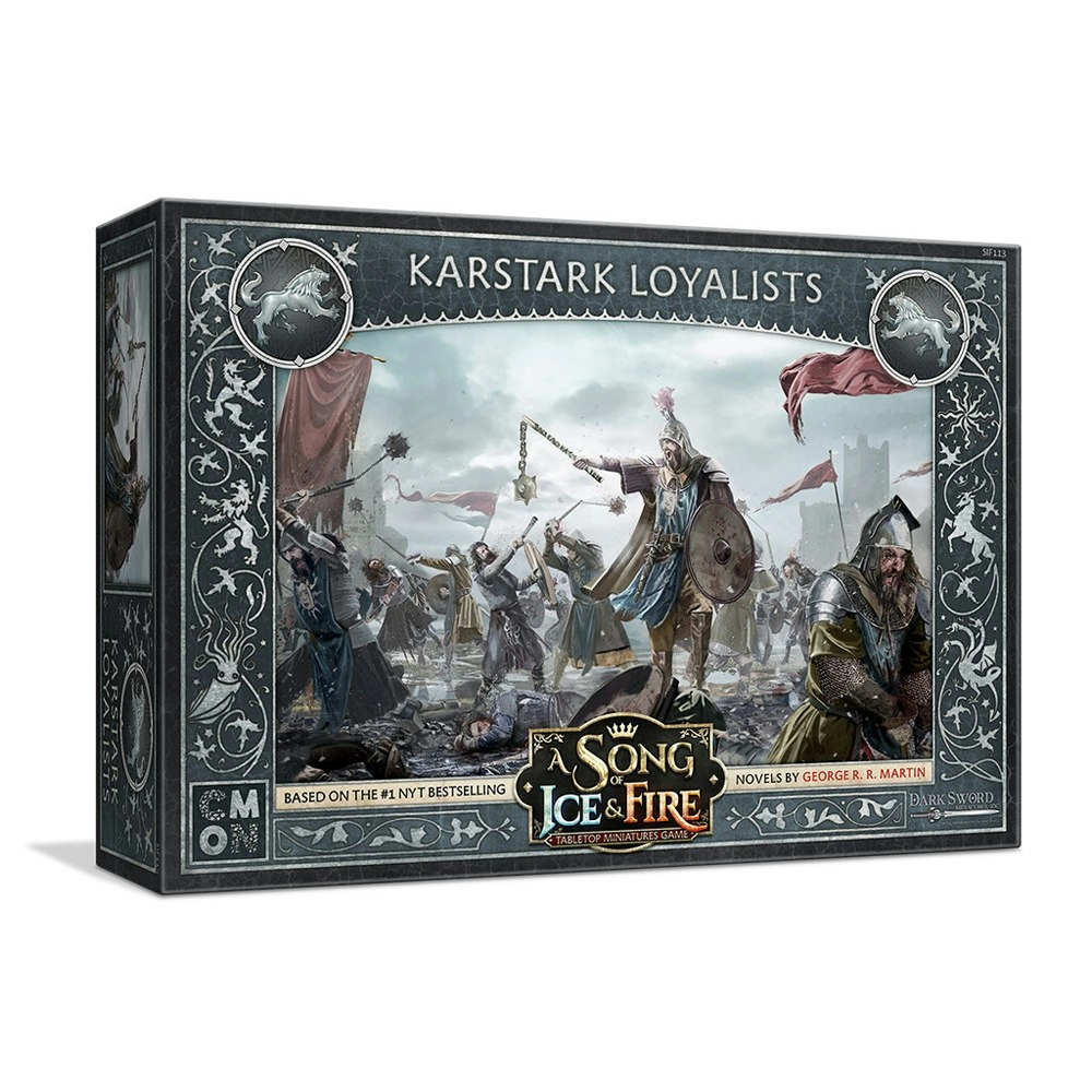 CMON A Song Of Ice & Fire Tabletop Miniatures Game Figure Karstark Infantry 14y+