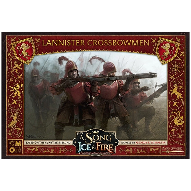 CMON A Song Of Ice & Fire Miniatures Game Figure TTRPG Lannister Crossbowmen 14+