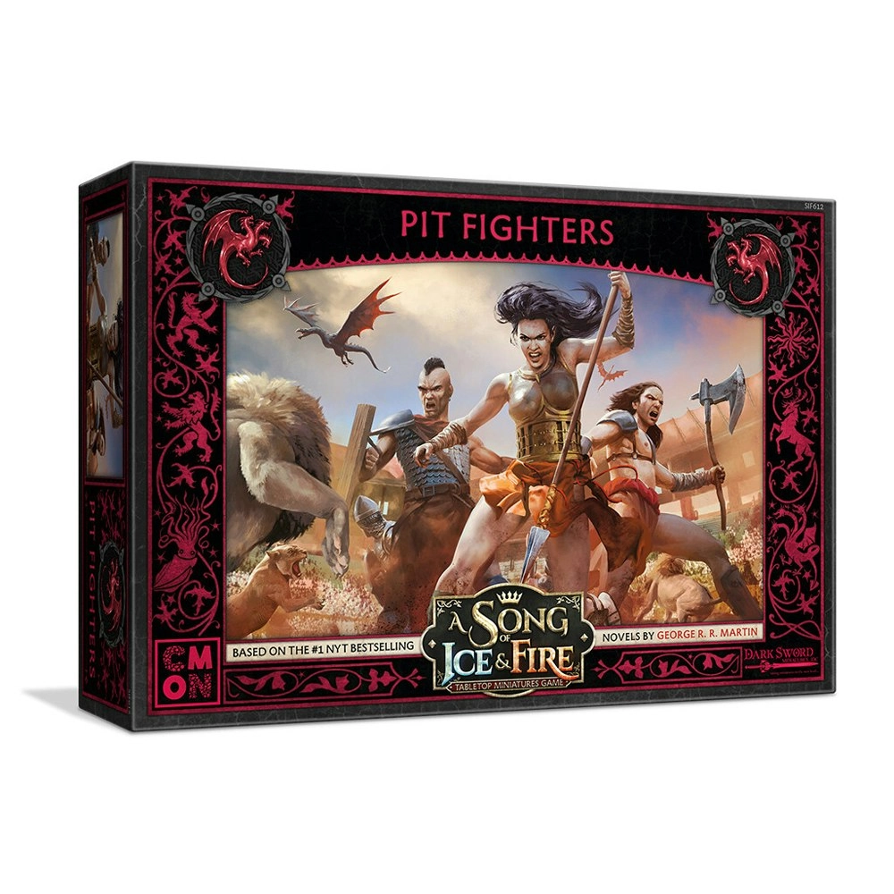 CMON A Song Of Ice & Fire Tabletop Miniatures Game Figure Pit Fighters 14y+