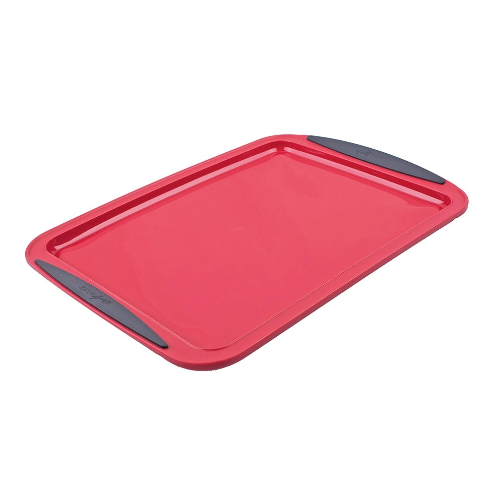 Daily Bake Non Stick Silicone Baking Tray 30.5 x 22.5cm Cookie Pan w/Steel Frame