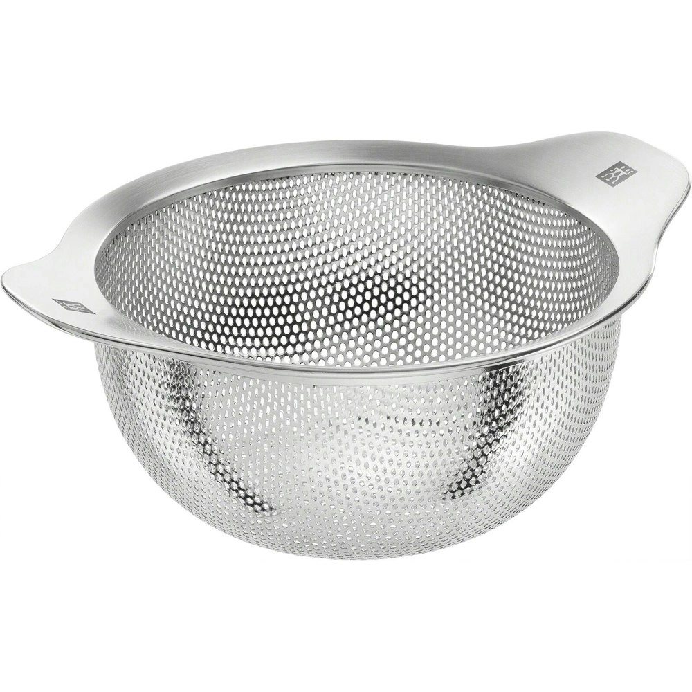 Zwilling Stainless Steel 16cm Colander Fruit/Vegetable Strainer w/ Handle Silver