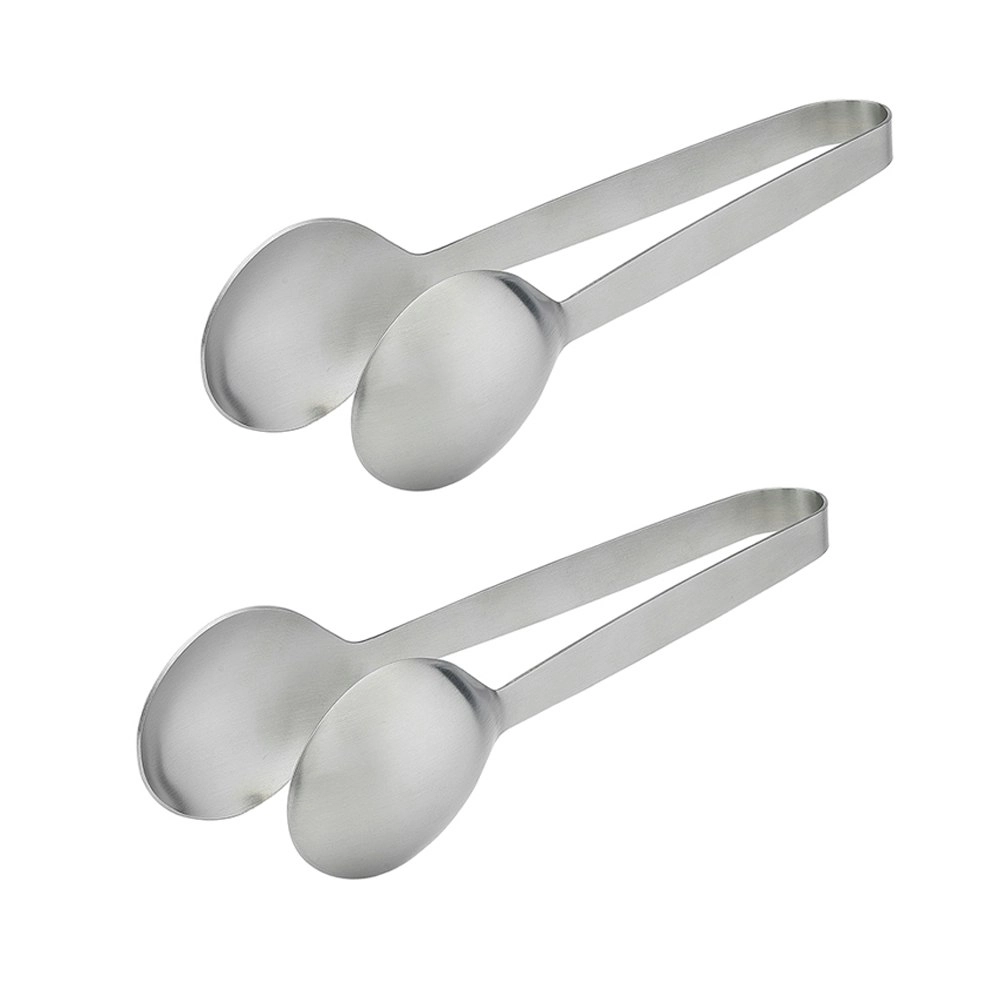 2x Ecology 18cm Alto Serving Kitchen/Home Food Tongs Salad Holder Spoon Small