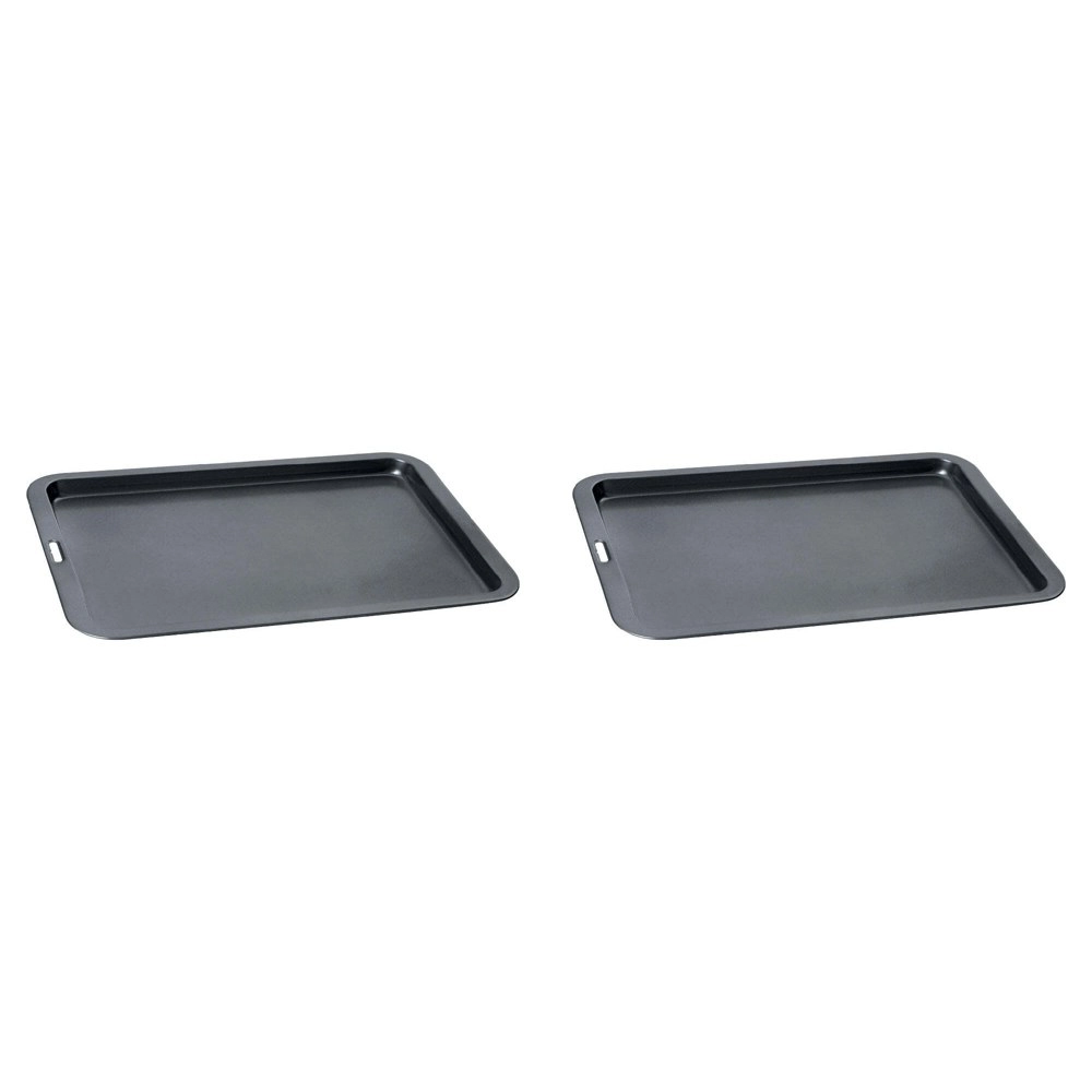 2PK Wiltshire Easybake Non-Stick Rectangular Cookie Baking Sheet Oven Tray 39cm