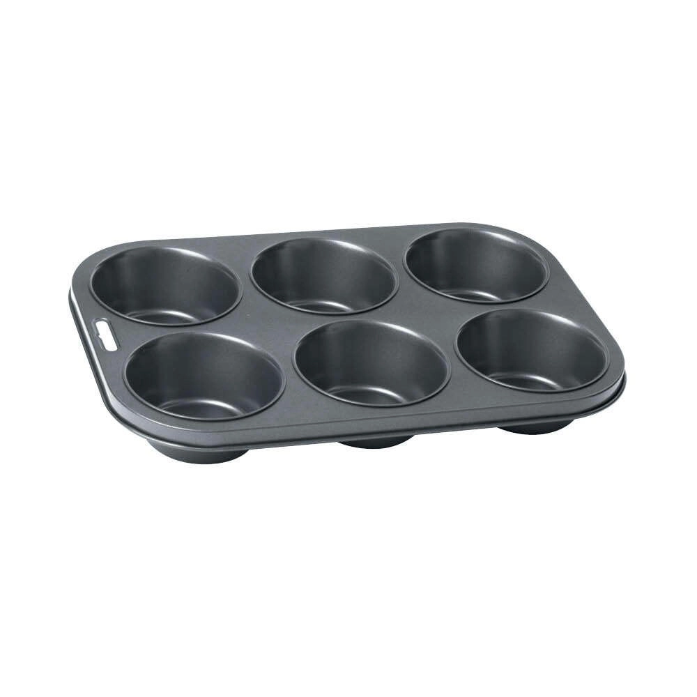 Wiltshire Easybake Non-Stick 6 Cup Texas Muffin/Cupcake Pan Baking Tray