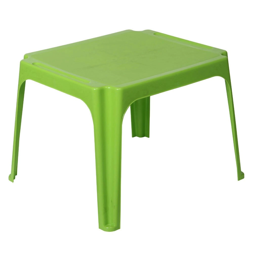 Tuff Play 60cm Tinker Table Kids Plastic Furniture Indoor/Outdoor 2-6y Lgt Green