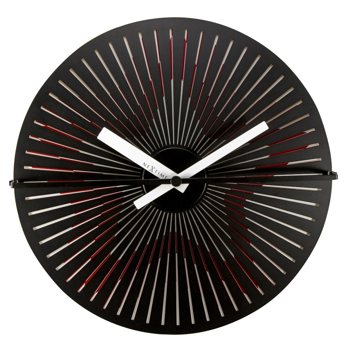 NeXtime 30.5cm Motion Star High Torque Analogue Round Wall Clock Home Decor