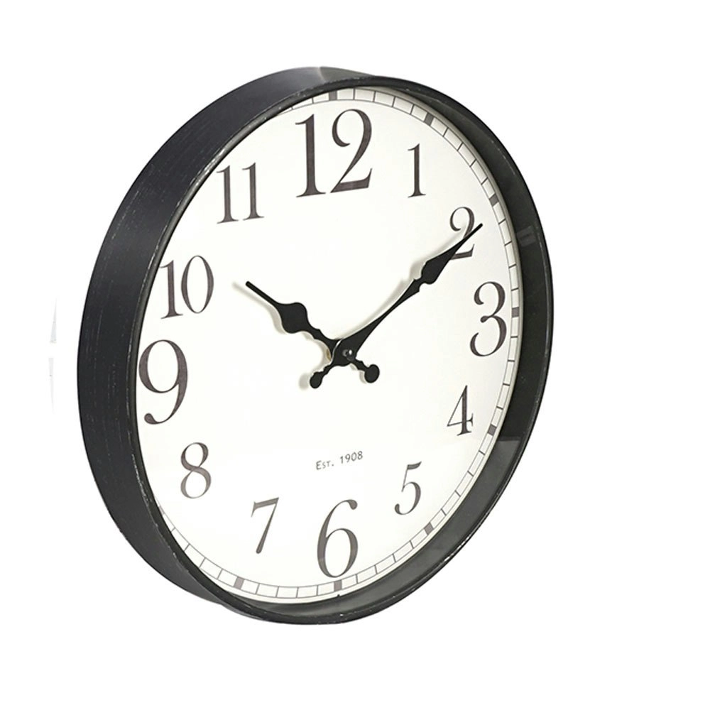 Unigift 12Inch/30cm Classic Decorative Wall Clock Assorted Colours Home Decor