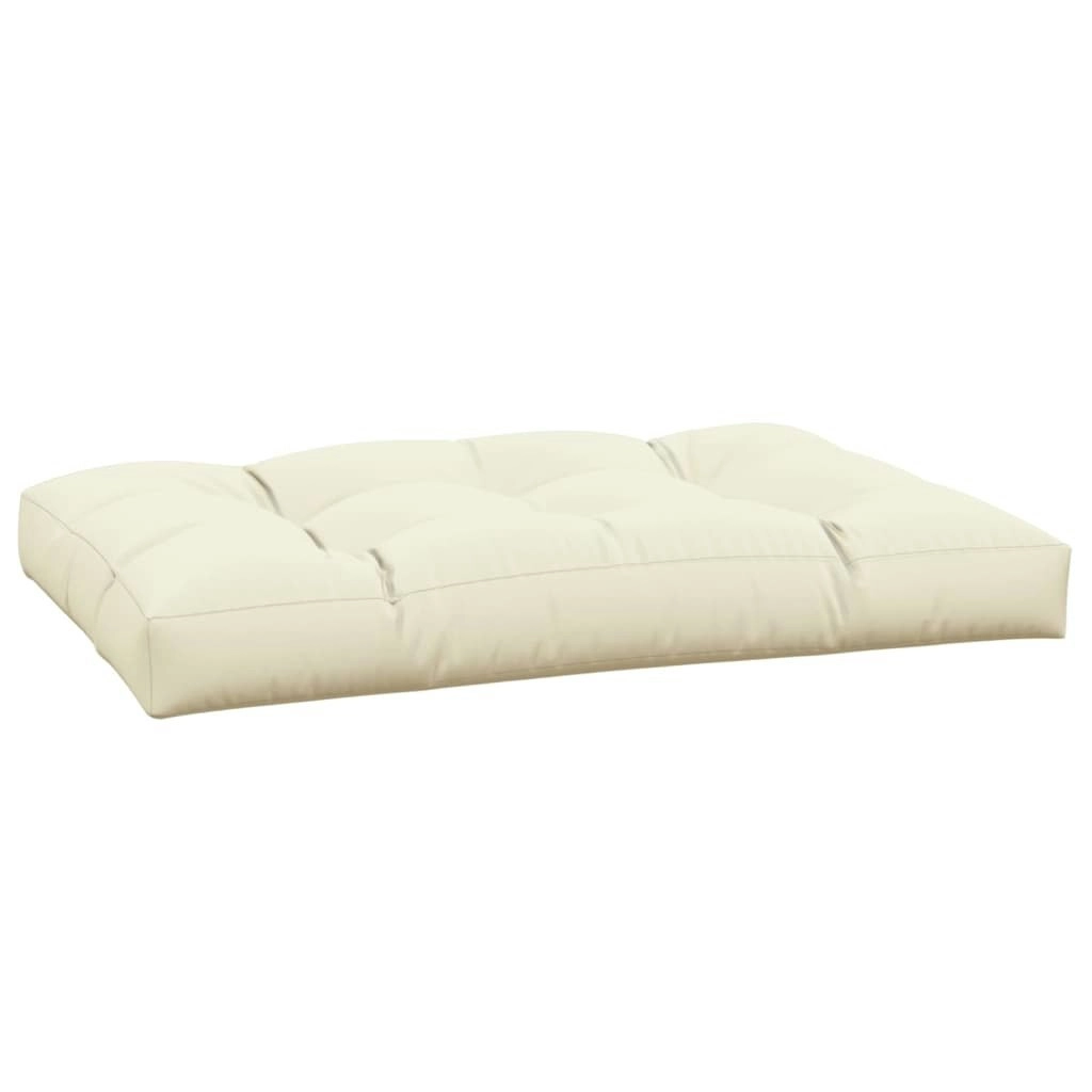 Pallet Cushion Cream 120x80x12 cm Fabric 360515