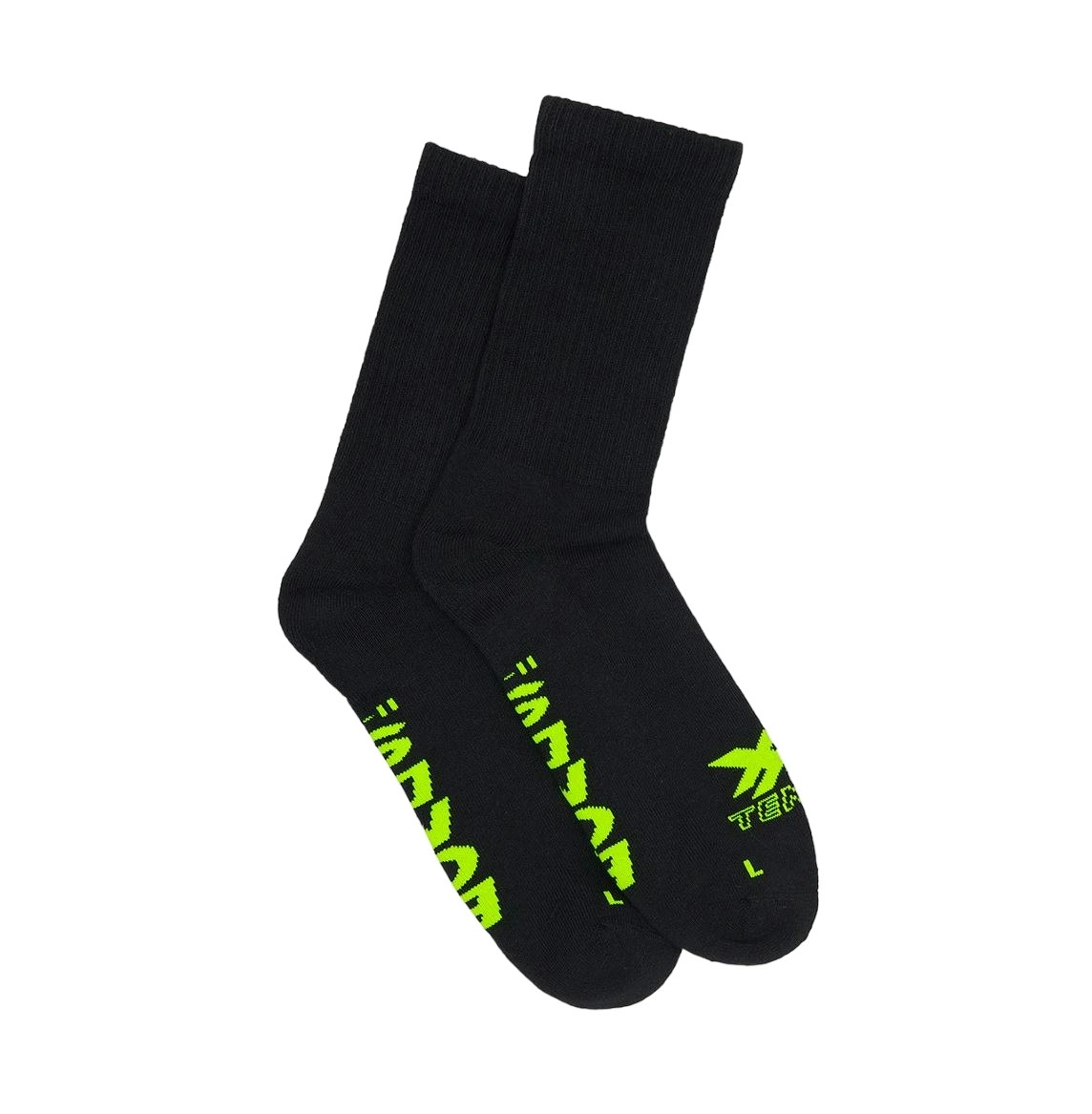 10 x Bonds Mens X-Temp Crew Comfy Cushioned Sole Black Socks