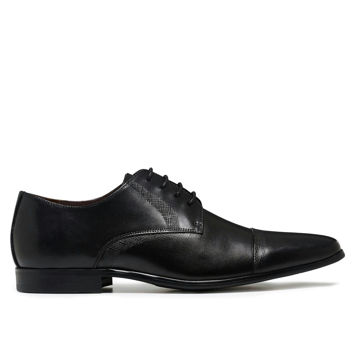 Mens Julius Marlow Jaded Work Leather Black Lace Up Dress Shoes