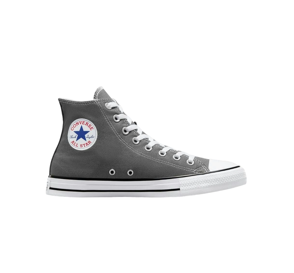 Unisex Converse Chuck Taylor All Star Classic High Top Charcoal Canvas Shoes