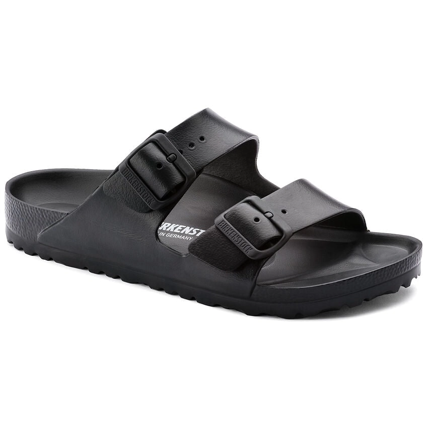 Mens Birkenstock Arizona Narrow Eva Black Slip On Sandals