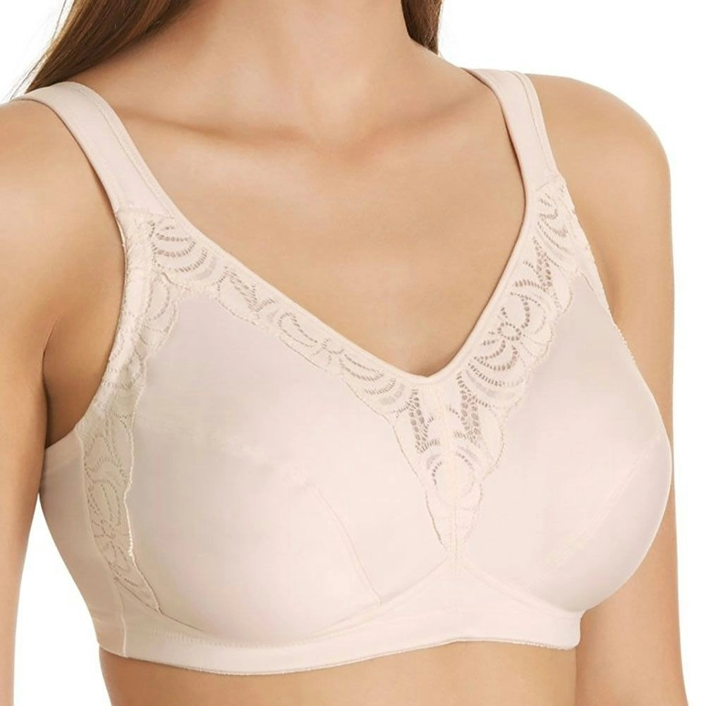 4 x Hestia Womens Custom Lace Wirefree Bra Powder Puff