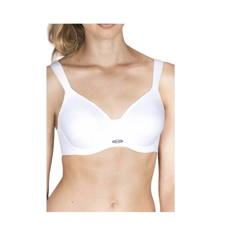 Berlei High Performance Underwire Non Padded Sports Bra White