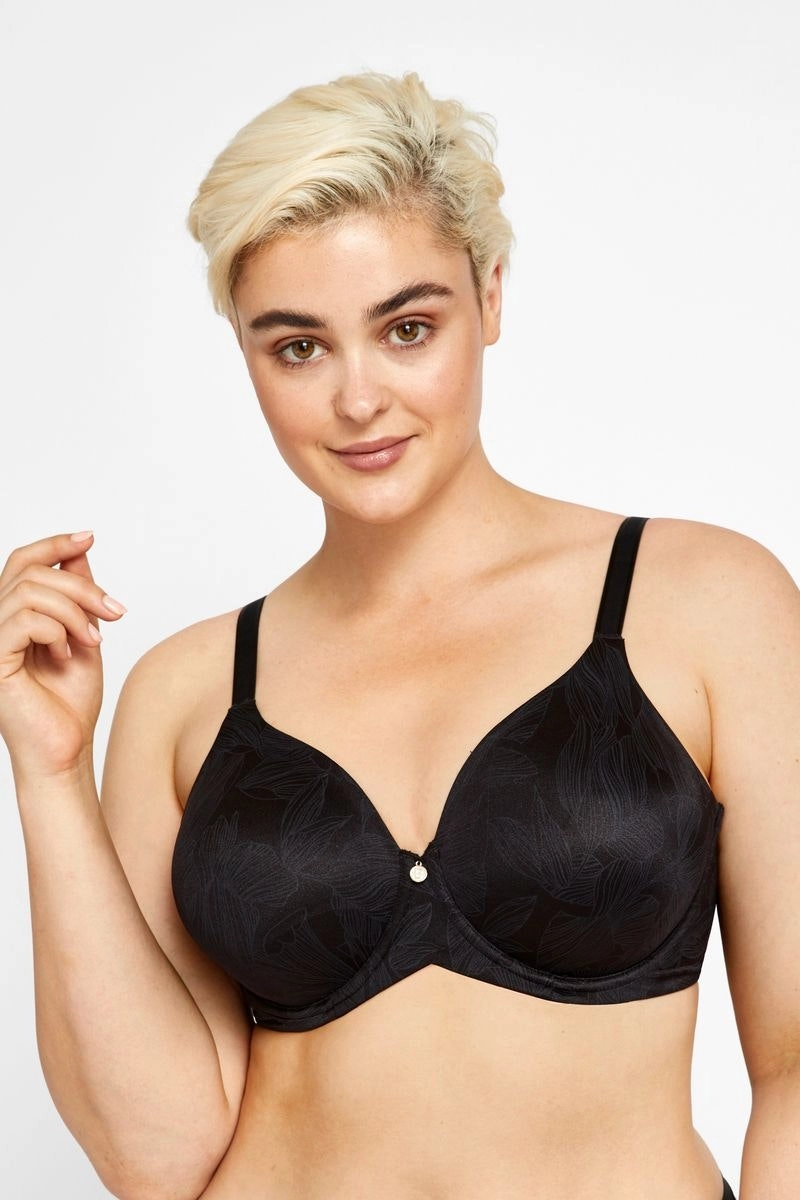 Berlei Womens Lift & Shape Non Contour Underwire Black Bra Yzkd