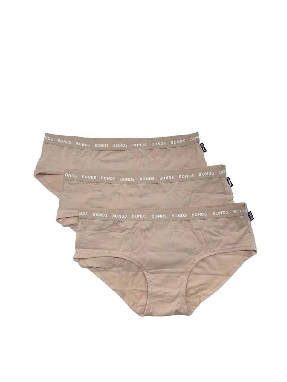 6 x Womens Bonds Everyday Boyleg Underwear Undies Natural