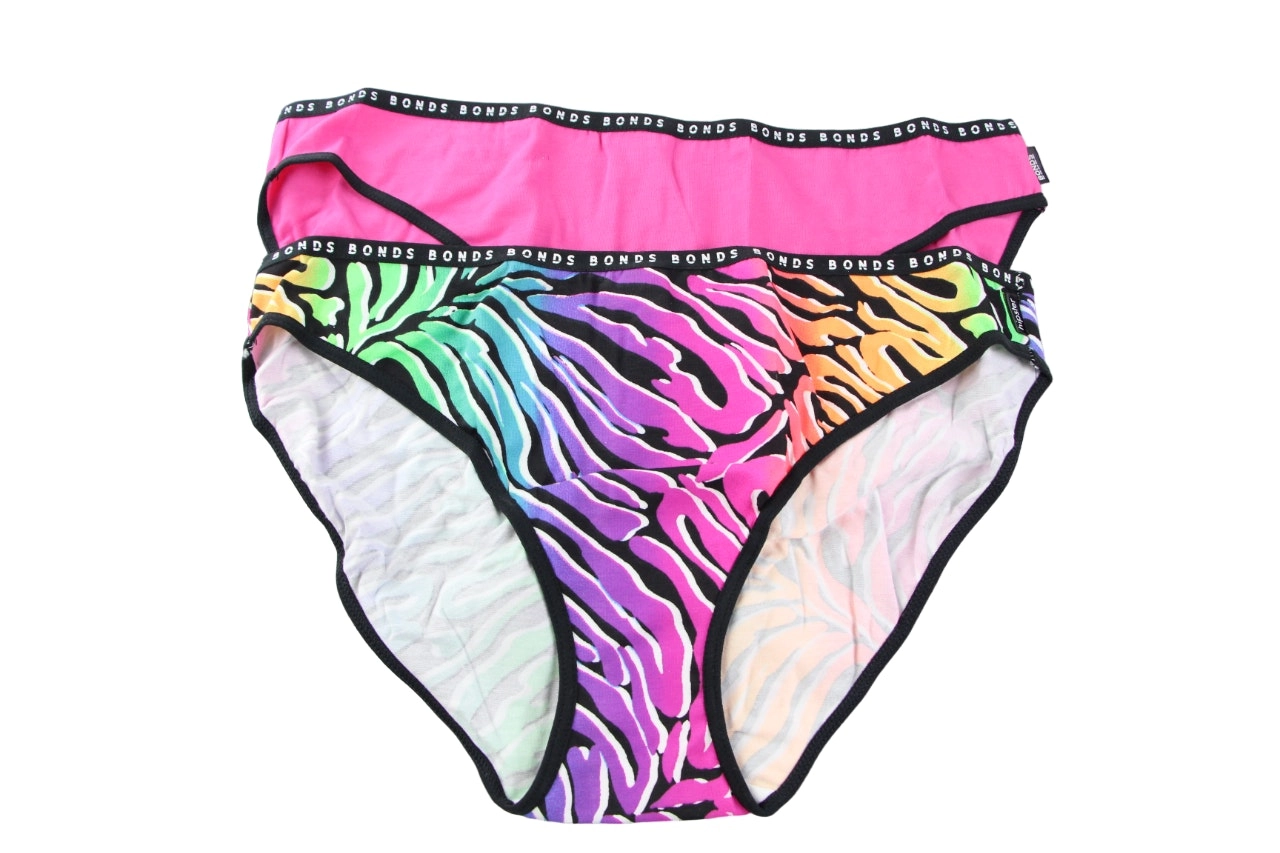 6 Pairs X Bonds Womens Hipster Bikini Underwear Briefs 55K