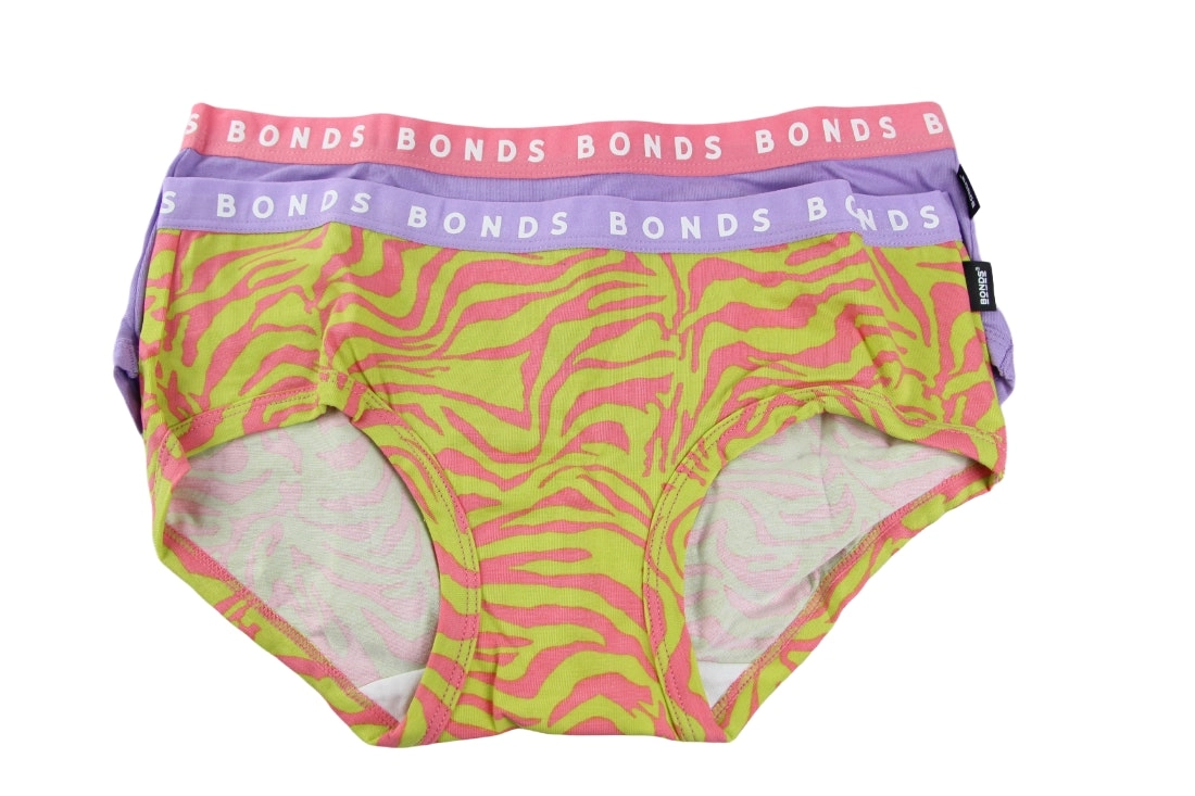 6 Pairs X Bonds Womens Hipster Boyleg Underwear Briefs 49K