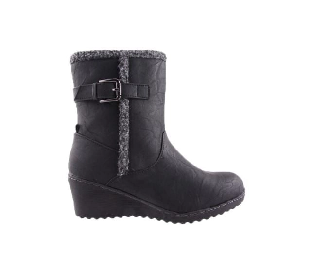 Womens Bellissimo Ara Shoes Black Dress Winter Comfort Boots