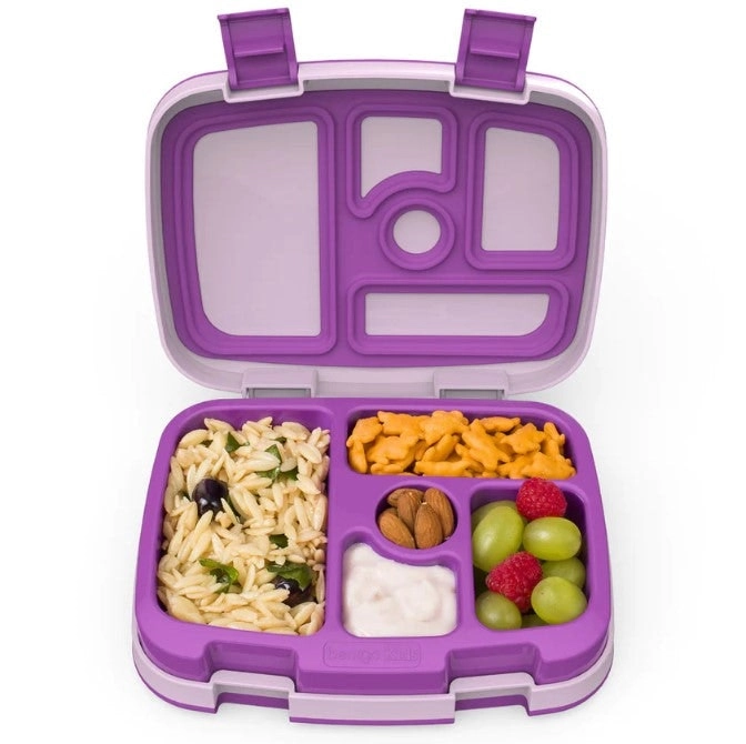 5 x Bentgo Kids Lunch Box Container Storage Purple