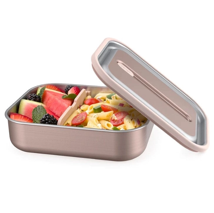 Bentgo Stainless Steel Lunch Box Container Storage Rose Gold