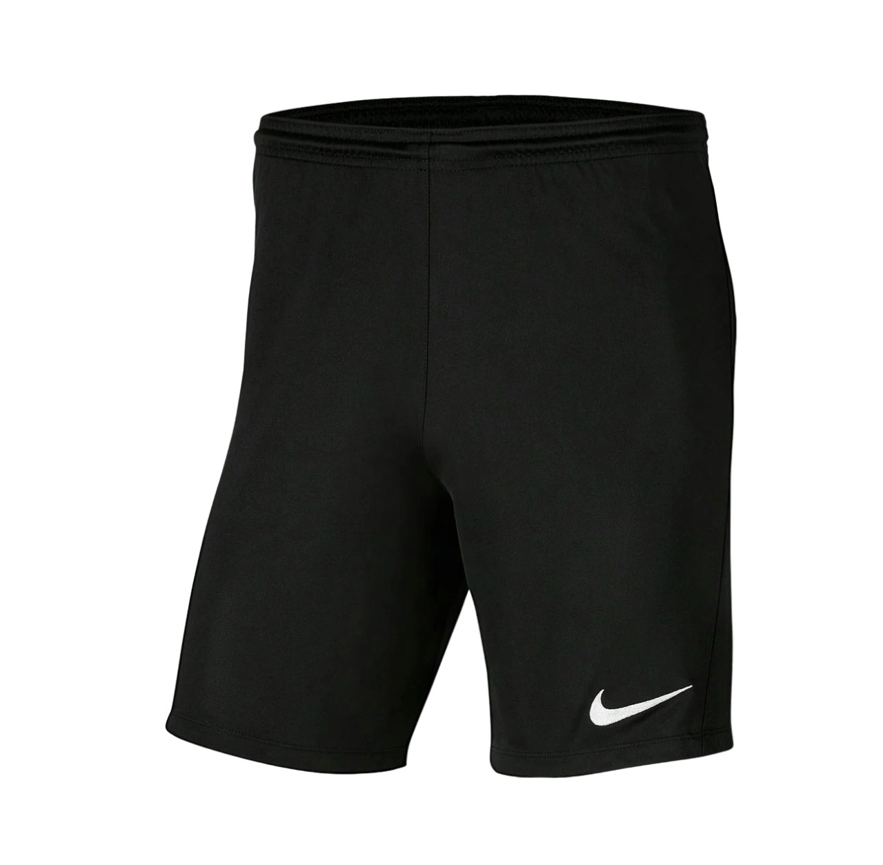 Mens Nike Park 3 Dri-Fit Black Athletic Football Shorts