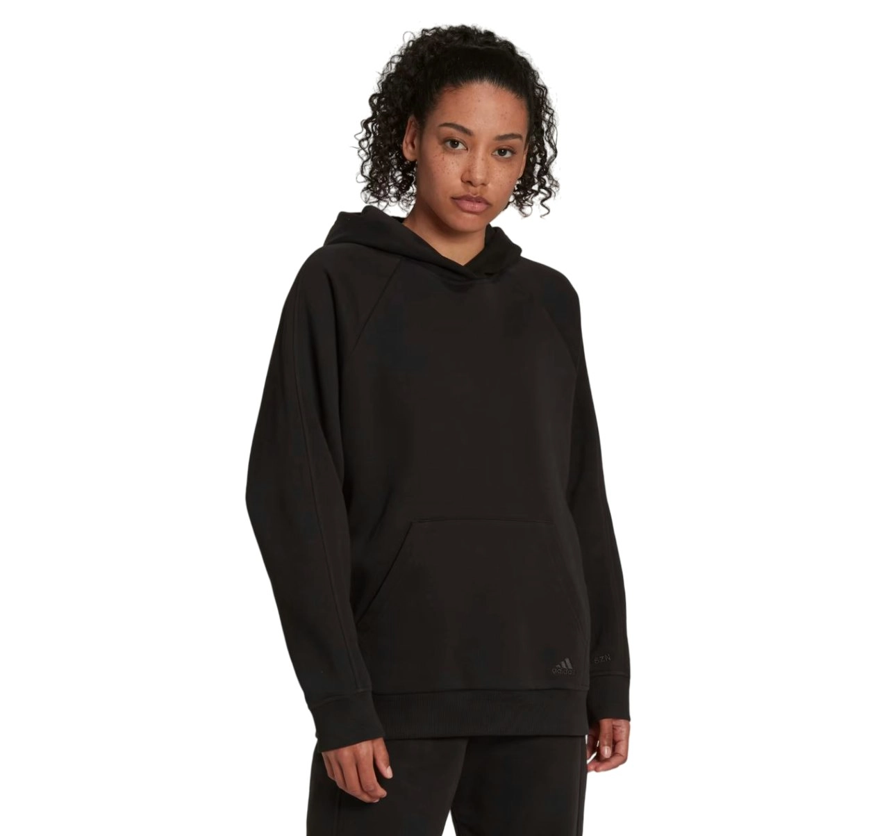 5 x Womens Adidas All Szn Fleece Boyfriend Black Hoodie