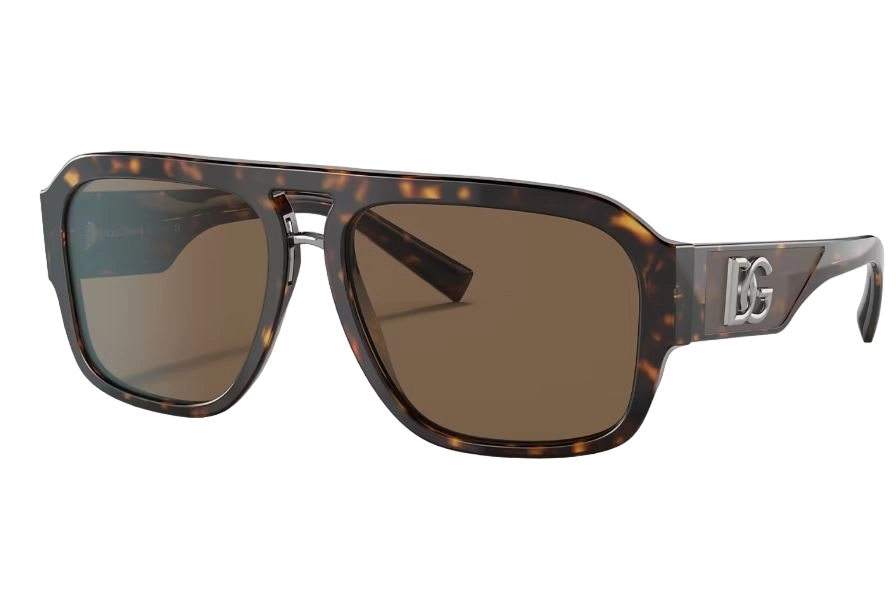 Mens Dolce & Gabbana Sunglasses Dd 4403 Havana Dark Brown Sunnies