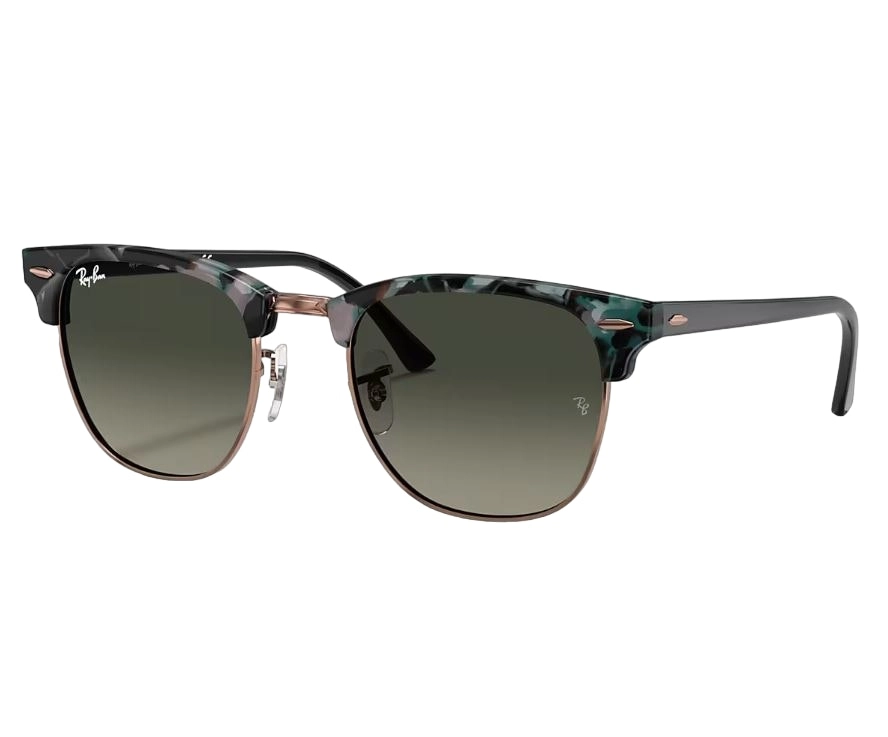 Mens Ray Ban Sunglasses Rb3016 Clubmaster Fleck Grey Green/ Grey Sunnies - L