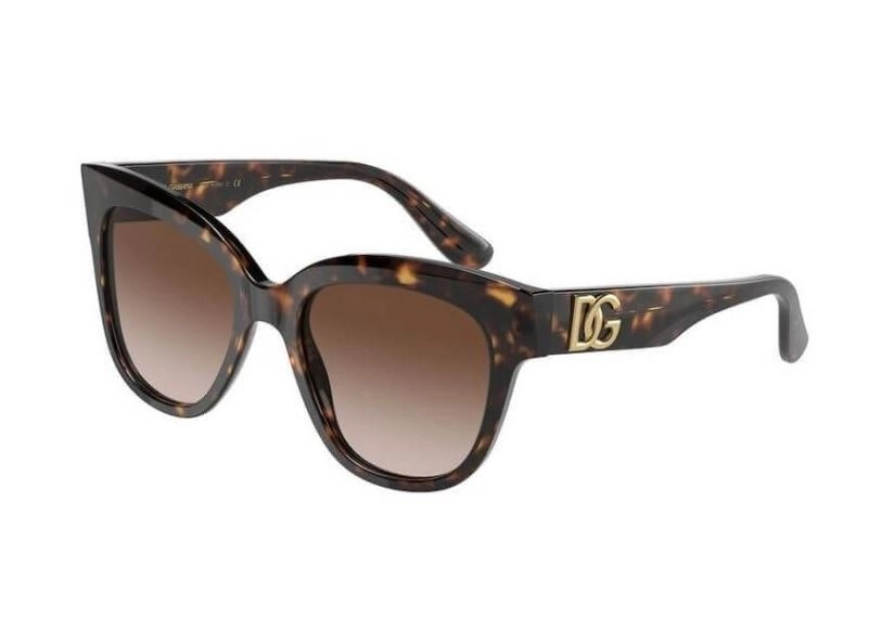 Womens Dolce & Gabbana Sunglasses Dg4407 Havana/ Brown Gradient Sunnies