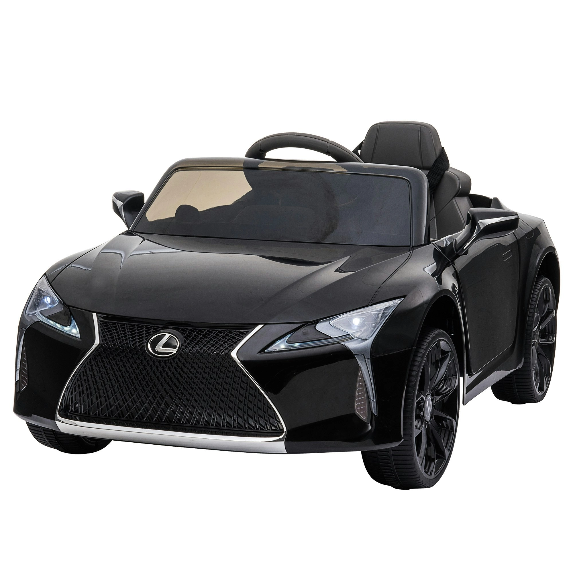 Licensed Lexus LC 500 Kids Electric Ride On Car - Black