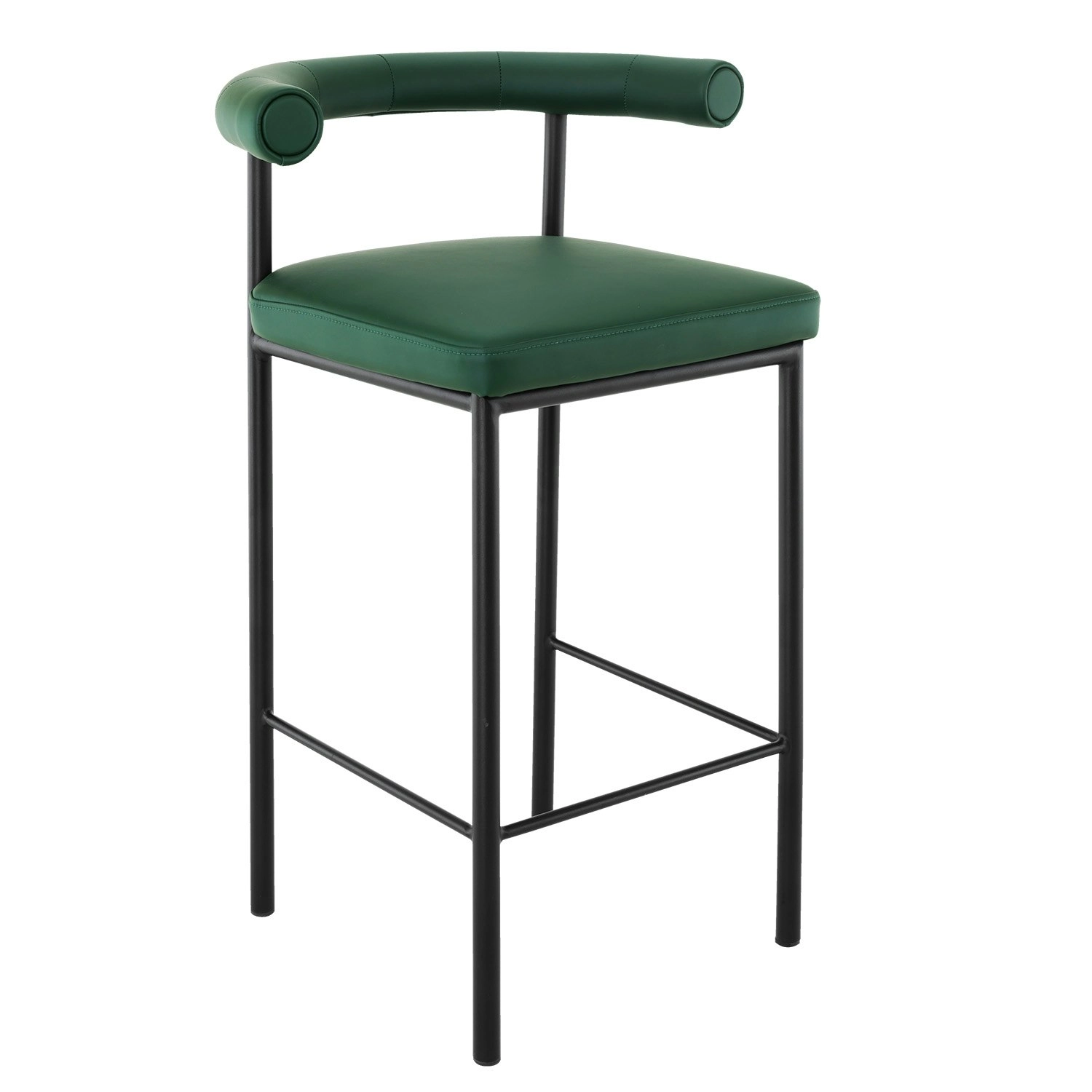 Sarantino Cedric Kitchen Bar Stool - Green